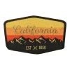 RETROGRADE SUPPLY CO California Embroidered Patch 2 RETROGRADE SUPPLY CO California Embroidered Patch
