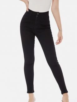 Black Tower Apparel Classic Black Skinny Jeans
