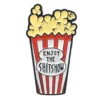 Ectogasm "Enjoy The Shit Show" Movie Theater Popcorn Enamel Pin
