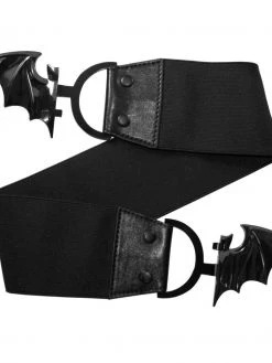 Kreepsville666 Elastic Waist Belt Bat Black KREEPSVILLE 666