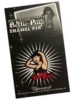 Retro-a-go-go! Bettie Page Collectible Pin