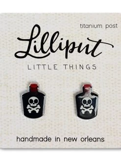 Lilliput Little Things Poison Bottle Earrings