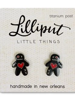 Lilliput Little Things Voodoo Doll Earrings