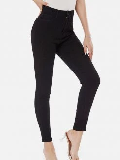 Black Tower Apparel Classic Black Skinny Jeans