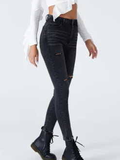 Black Tower Apparel Ankle Cut Skinny Black Jeans 12 Black Tower Apparel Ankle Cut Skinny Black Jeans