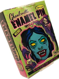 Retro-a-go-go! Vampyra Girl Collectible Pin