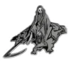 Ectogasm Gustave Dore Death Grim Reaper Enamel Pin