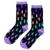 Ectogasm Spooky Rainbow Ghost Unisex Crew Socks 3 Ectogasm Spooky Rainbow Ghost Unisex Crew Socks