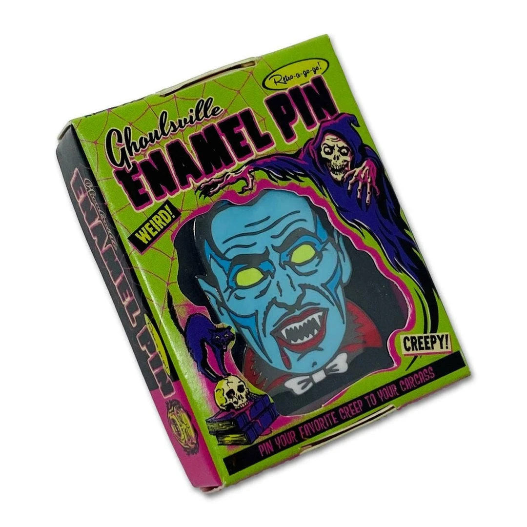 Retro-a-go-go! Blood Of Dracula Collectible Pin 1 Retro-a-go-go! Blood Of Dracula Collectible Pin