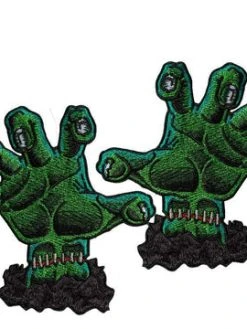 Kreepsville666 Horror Hands Patch Pair KREEPSVILLE 666