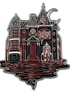 Ectogasm Bleeding Haunted Mansion Halloween Enamel Pin