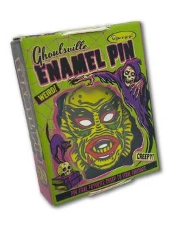 Retro-a-go-go! Fish Face Pin