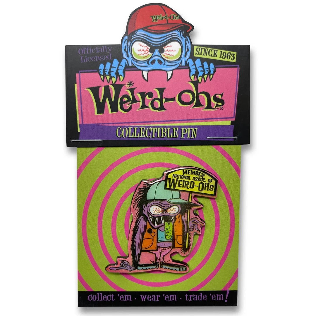 Retro-a-go-go! Weird-ohs National Membership Collectible Pin 1 Retro-a-go-go! Weird-ohs National Membership Collectible Pin