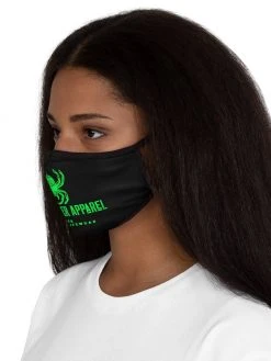 Black Tower Apparel Fitted Polyester Face Mask 10 Black Tower Apparel Fitted Polyester Face Mask