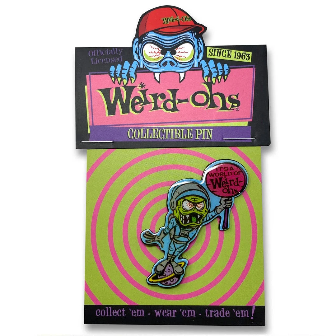 Retro-a-go-go! Weird-ohs Astro-Nut Collectible Pin 1 Retro-a-go-go! Weird-ohs Astro-Nut Collectible Pin