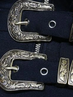 Black Tower Apparel Buckle Detail Cutout Mini Bodycon Dress 13 Black Tower Apparel Buckle Detail Cutout Mini Bodycon Dress