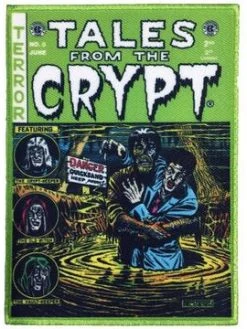 Kreepsville666 Tales From The Crypt Green Comic Patch KREEPSVILLE 666