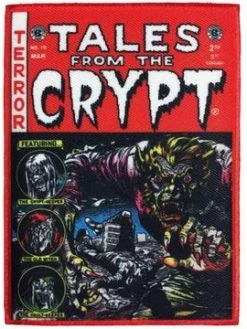 Kreepsville666 Tales From The Crypt Red Comic Patch KREEPSVILLE 666