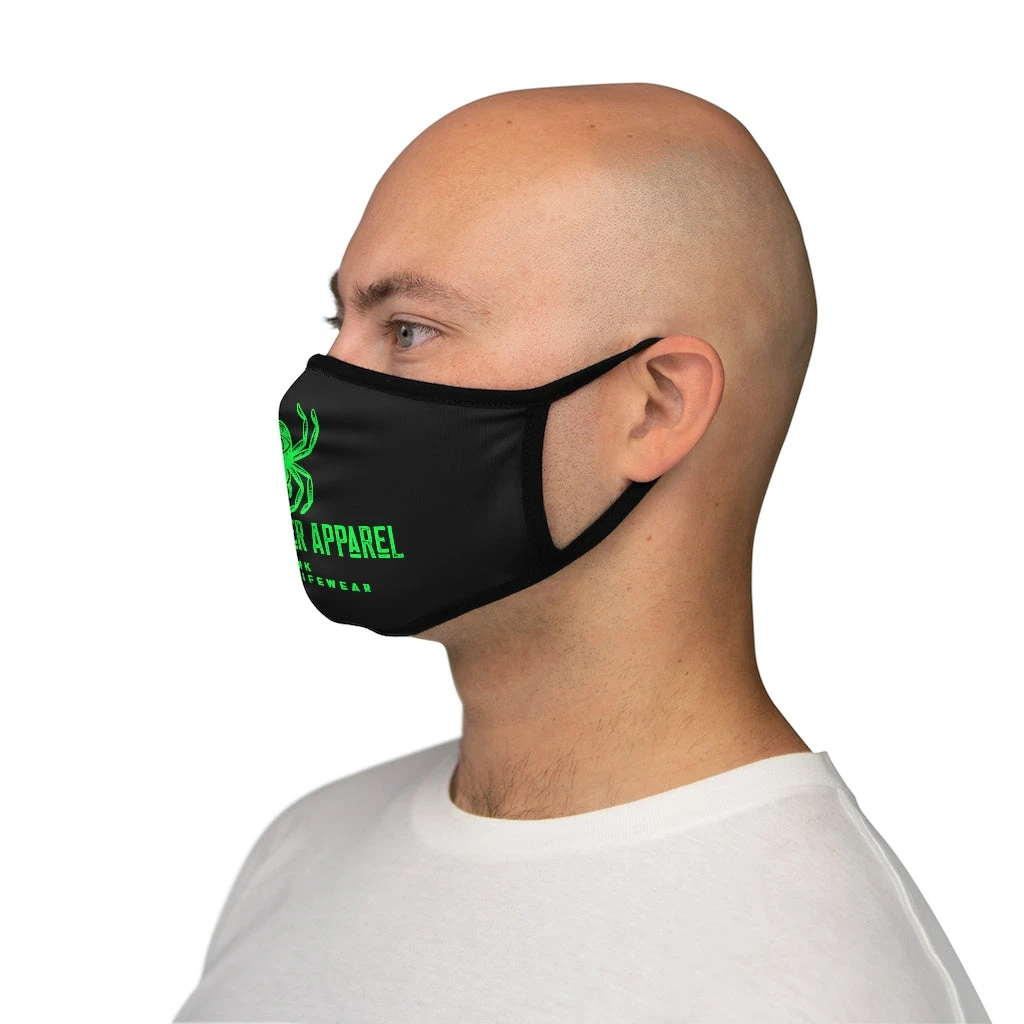 Black Tower Apparel Fitted Polyester Face Mask 3 Black Tower Apparel Fitted Polyester Face Mask