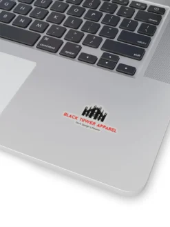 Black Tower Apparel Kiss-Cut Stickers