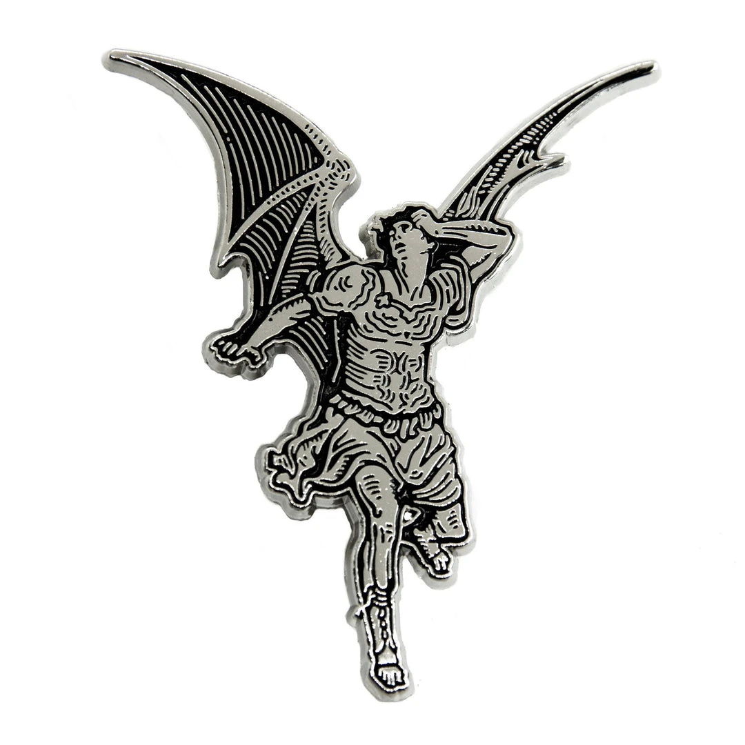 Ectogasm Gustave Dore Lucifer Halloween Enamel Pin 1 Ectogasm Gustave Dore Lucifer Halloween Enamel Pin