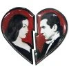 Kreepsville666 Bela Loves Vampira Broken Heart Pin Set KREEPSVILLE 666