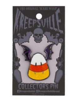 Kreepsville666 KREEPSVILLE 666 Candy Corn Drac Enamel Pin