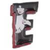 Kreepsville666 Elvira E Letter Enamel Pin KREEPSVILLE 666