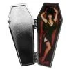 Kreepsville666 KREEPSVILLE 666 Elvira Open Coffin Red Enamel Pin