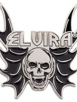 Kreepsville666 KREEPSVILLE 666 Elvira Tattoo Logo Enamel Pin