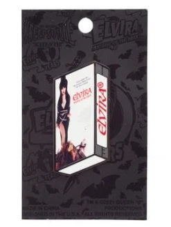 Kreepsville666 Elvira VHS Enamel Pin KREEPSVILLE 666