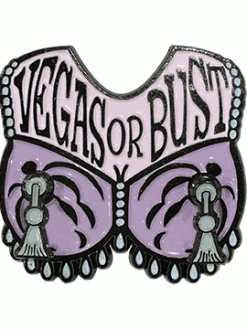 Kreepsville666 Elvira Vegas Or Bust Spinner Enamel Pin KREEPSVILLE 666