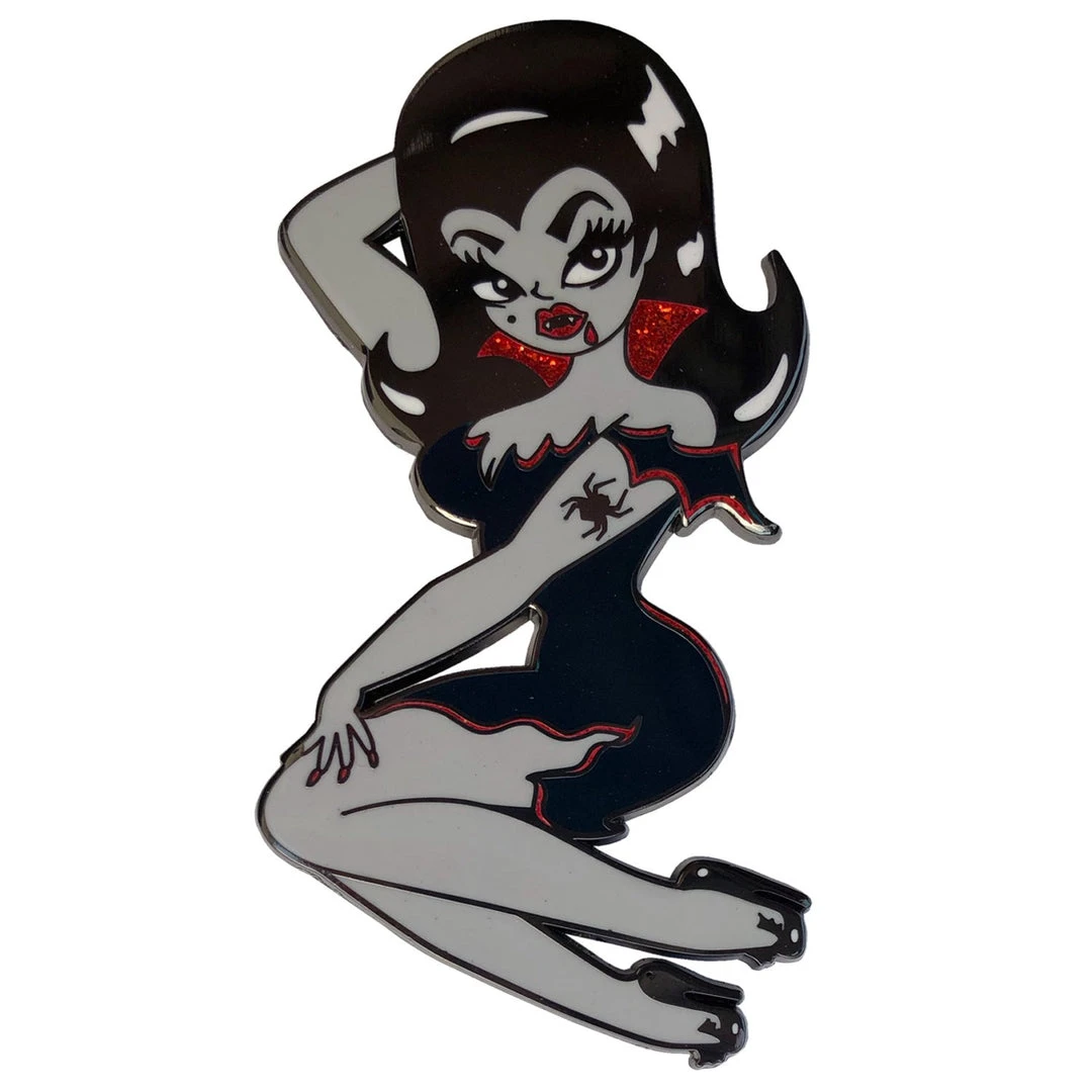 Kreepsville666 KREEPSVILLE 666 Glampire XL Enamel Pin 1 Kreepsville666 KREEPSVILLE 666 Glampire XL Enamel Pin