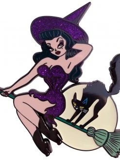 Kreepsville666 KREEPSVILLE 666 Hex Kitten XL Enamel Pin