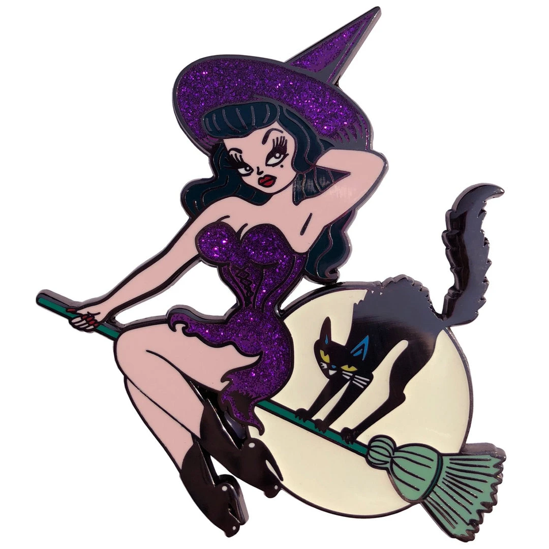 Kreepsville666 KREEPSVILLE 666 Hex Kitten XL Enamel Pin 1 Kreepsville666 KREEPSVILLE 666 Hex Kitten XL Enamel Pin