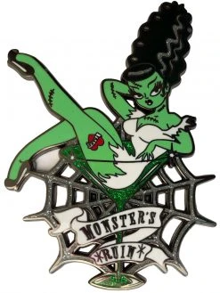 Kreepsville666 Monster's Ruin XL Enamel Pin KREEPSVILLE 666