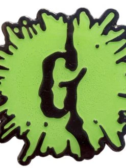 Kreepsville666 Goosebumps Green Glow G Splat Enamel Pin