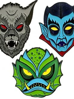 Kreepsville666 KREEPSVILLE 666 Graves Monster Pin Set 2