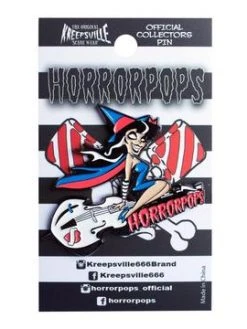 Kreepsville666 Horrorpops Bewitched Enamel Pin KREEPSVILLE 666