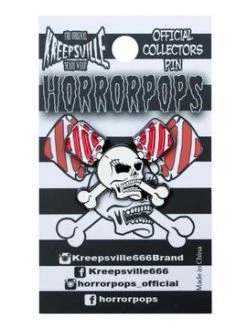 Kreepsville666 Horrorpops Skull Lollipops Enamel Pin KREEPSVILLE 666