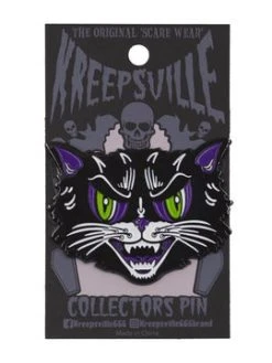 Kreepsville666 KREEPSVILLE 666 Kattitude Enamel Pin