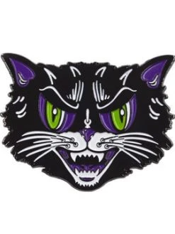 Kreepsville666 KREEPSVILLE 666 Kattitude Enamel Pin