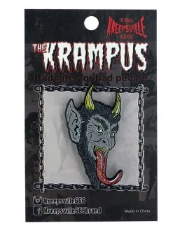 Kreepsville666 Krampus Smile Enamel Pin KREEPSVILLE 666 3 Kreepsville666 Krampus Smile Enamel Pin KREEPSVILLE 666