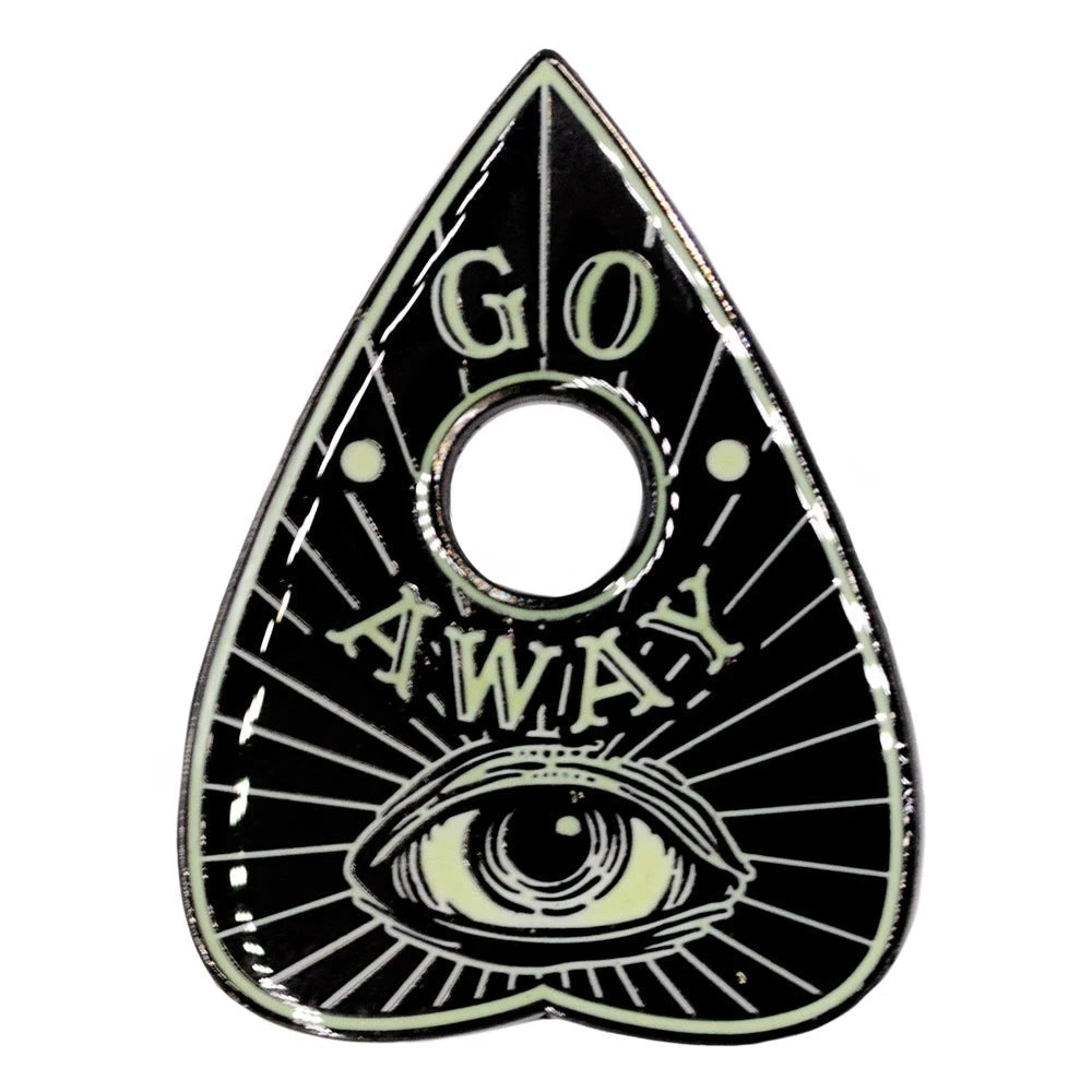 Kreepsville666 Go Away Glow Planchette Enamel Pin KREEPSVILLE 666 1 Kreepsville666 Go Away Glow Planchette Enamel Pin KREEPSVILLE 666