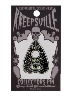 Kreepsville666 Go Away Glow Planchette Enamel Pin KREEPSVILLE 666 5 Kreepsville666 Go Away Glow Planchette Enamel Pin KREEPSVILLE 666