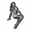 Kreepsville666 Skeleton Pin-Up Girl Sitting Enamel Pin KREEPSVILLE 666 5 Kreepsville666 Skeleton Pin-Up Girl Sitting Enamel Pin KREEPSVILLE 666