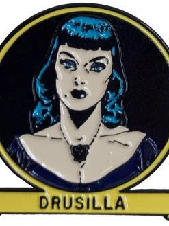 Kreepsville666 Tales From The Crypt Drusilla Enamel Pin Badge KREEPSVILLE 666