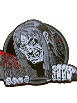 Kreepsville666 KREEPSVILLE 666 Tales From The Crypt Keeper Axe XL Enamel Pin Badge
