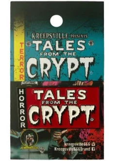 Kreepsville666 Tales From The Crypt Logo Enamel Pin Badge KREEPSVILLE 666