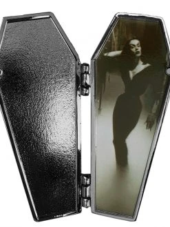 Kreepsville666 Vampira Open Coffin Mist Enamel Pin